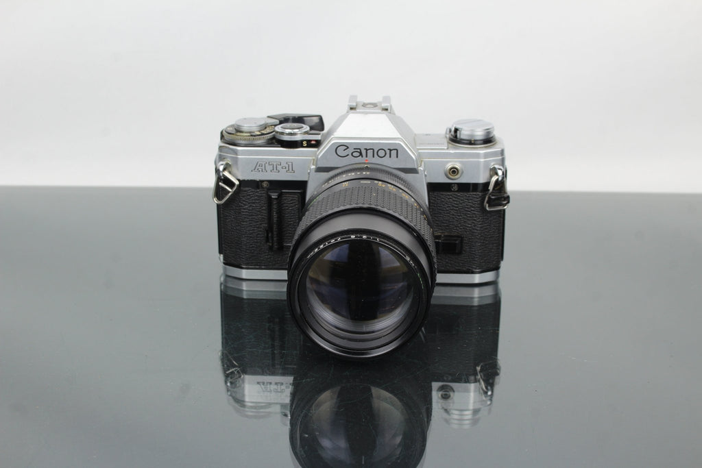 Canon AT - 1 + Viabrillant MC 135mm f/2.8 lens (FD mount) - Dutch|Thrift