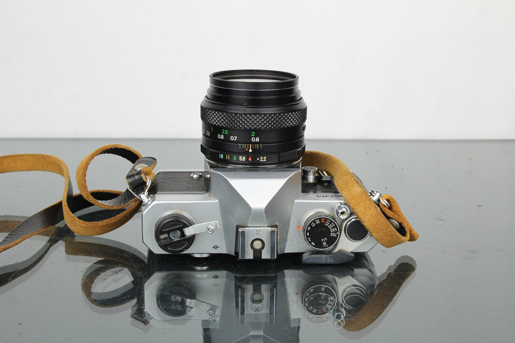 Fujica ST605 + Fujinon 1:2.2 f=55mm M42 - Dutch|Thrift