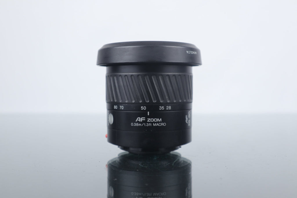 Minolta 28 - 80mm 1:3.5(22) - 5.6 - A Mount - Dutch|Thrift