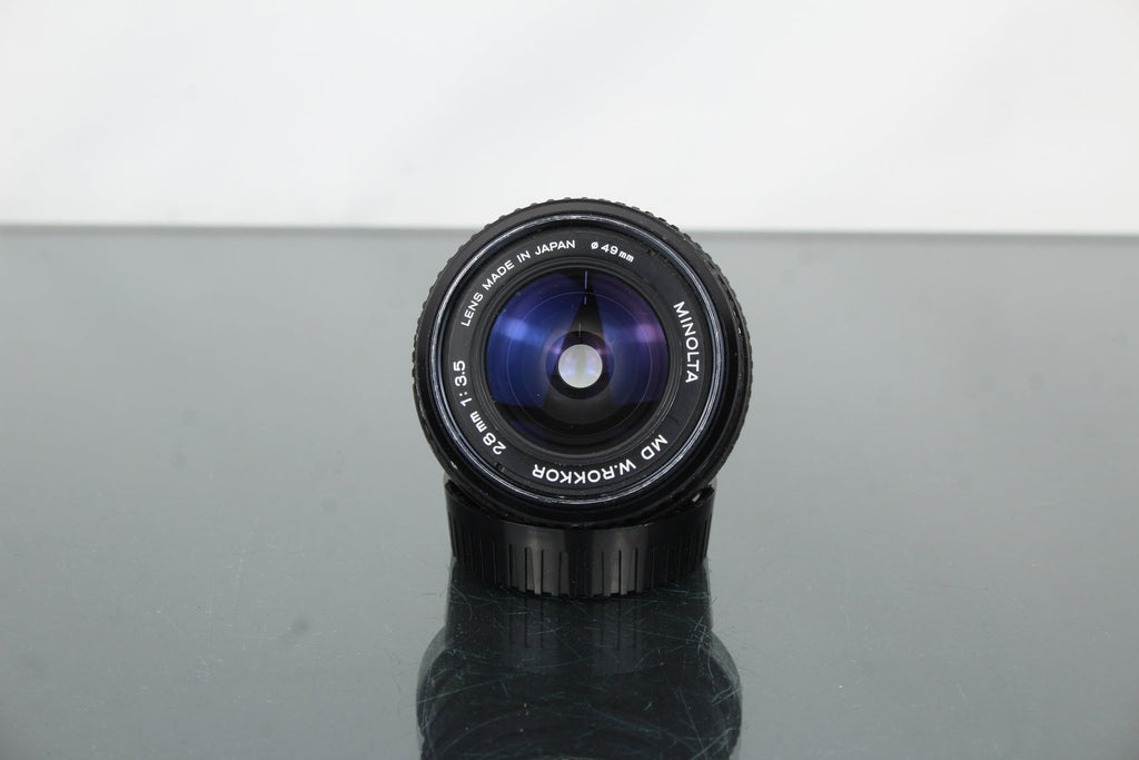 Minolta MD W.Rokkor 28mm 1:3.5 Minolta MD Mount - Dutch|Thrift