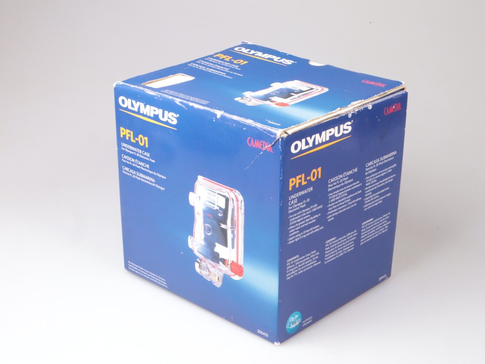 Olympus PFL - 01 | Electronic Flash | Water Proof Case For Olympus FL - 20 - Dutch|Thrift